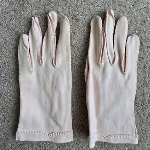 Crescendo Leather Tailored Women's Gloves Trim Size 6.5